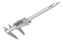 Calibrador Vernier Digital 6  Acero, Std Y Mm, Truper 14388