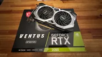 Placa De Video Nvidia Msi  Ventus Geforce Rtx 2060 6g Oc Gp