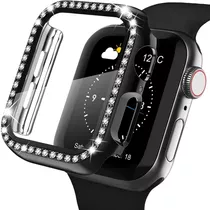 Funda Protectora Para Apple Watch 40mm Full Cover Strass 