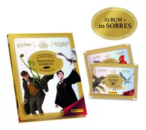 Pack Criaturas Mágicas De Harry Potter (álbum + 20 Sobres)