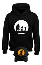 Buzo Dragon Ball  Con Capota Hoodies  Obsequio Gorra Trucker