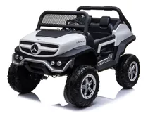 Carro A Bateria Mercedes Benz Unimog 4 Motores Asiento Cuero