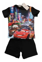 Pijama Disney Corto  Buzz Woody Cars Rayo Mcqueen Mickey 