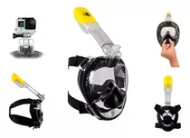 Kit Buceo U.s. Divers Visor + Snorkel + Aletas Base Gopro