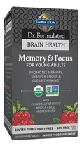 Suplemento Memory & Focus Garden Of Life 60 Tabletas