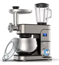 6-in-1 Stand Mixer, 1200w Lcd Display Kitchen Electric Mixes