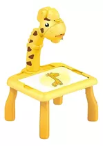 Mesinha Educativo Projetora Girafinha Pintar Interativa