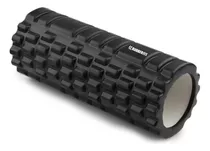 Rolo Massagem Foam Roller Liberação Miofascial Soltura Yoga Cor Preto