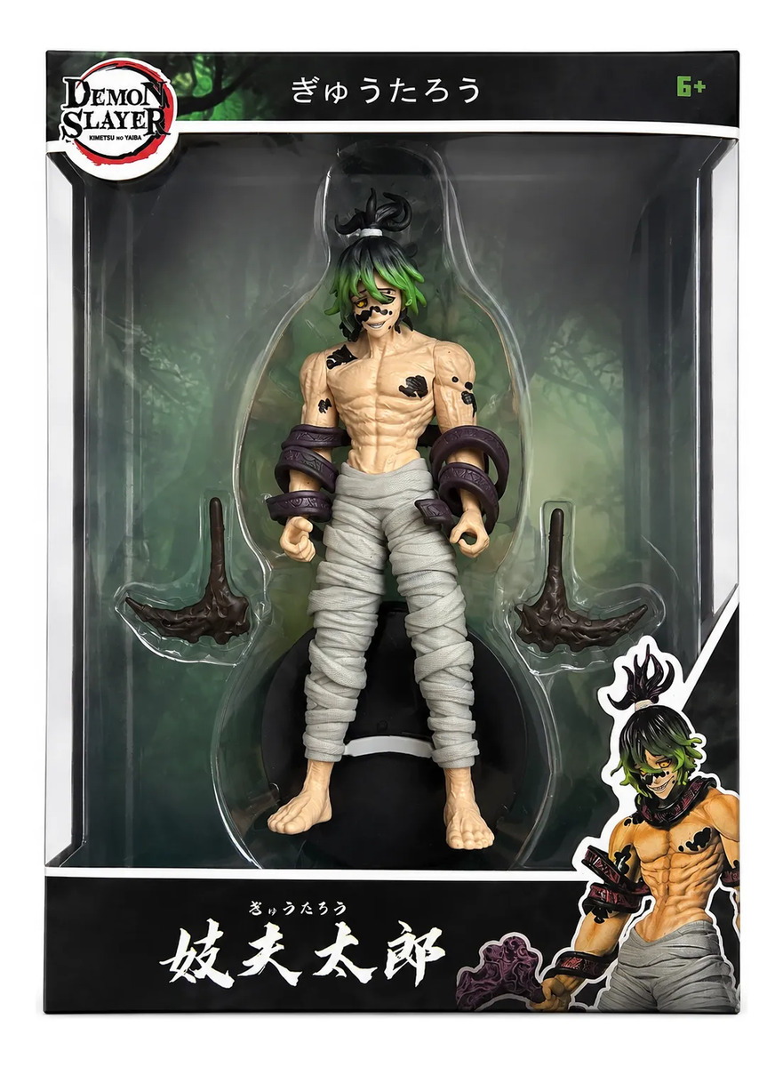Lua Superior 1 Kokushibou Demon Slayer Action Figure Boneco