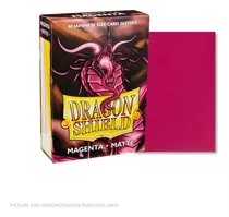 Dragon Shield Matte Magenta Small Size Cards Sleeves