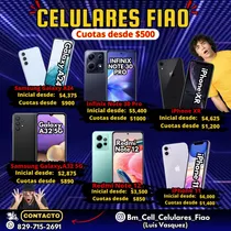 Teléfonos Fiao Sin Importa El Crédito Con Un Año De Garantía