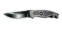 Navaja Cuchillo Caza Pesca Plegable Retractil Manual Ch3155