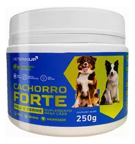 Suplemento Cachorro Forte Pelo & Derme 250g 1 Pote