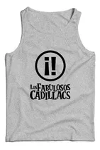 Musculosa Gris Algodon Rock Nacional Todas Las Bandas 