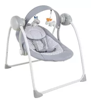 Cadeira De Balanço Para Bebê Kiddo Mimo 1042 Cinza