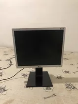 Monitor LG 17 Polegadas Lcd Quadrado C/cabos Vga E Energia