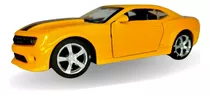 Camaro Carrinho Ferro Miniatura Abre Capô Mala E Porta 13cm