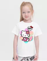 Remera Niña, Hello Kitty, Varios Diseños.