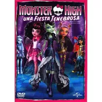 Monster High - Una Fiesta Tenebrosa - Dvd Original Y Nuevo