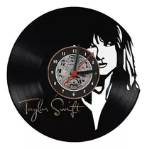 Relógio Parede, Taylor Swift, Disco Vinil, Decoração