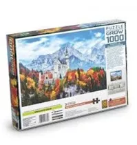 Quebra Cabeça Puzzle 1000pçs Castelo De Neuschwanstein Grow