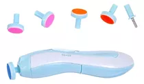 Kit De Cuidado Para Bebês Buba Lixa De Unha Elétrico Kit Lixa De Unha Elétrico Azul - X 6