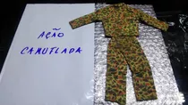 Falcon Estrela Original Roupa Ação Camuflada Ano 1977