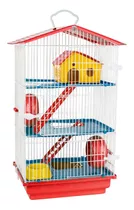 Gaiola Para Hamster Desmontável Casa Teto Plástico