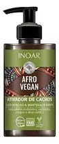 Crema De Peinar Afro Vegan Inoar Activador Cachos Rulos