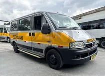 Van Fiat Ducato Minibus 2014 Escolar 16 Lugares Teto Baixo