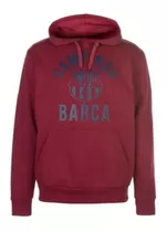 Sudadera Club Barcelona Con Cpaucha Y Cangurera