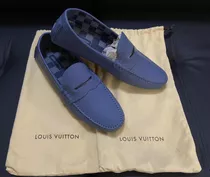 Calzado Louis Vuitton Shade Loafers Slip Navy Blue