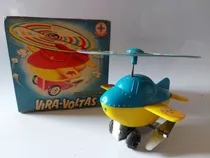 Brinquedo Antigo Avião Vira Voltas - Estrela - Anos 70 (4 C)