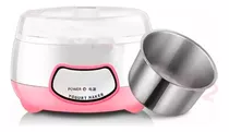 Maquina Para Hacer Yogurt Color Rosa 8 W