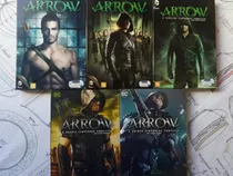 Dvd Seriado Arrow Temporadas 1 A 5 Originais E Completas 