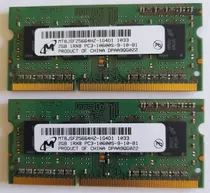 Memoria Ram 2x2gb Micron Mt8jsf25664hz-1g4d1