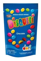 Chocolate Disqueti Ao Leite Confeitado Pouch 120g - Dori