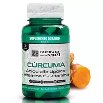 Cúrcuma + Ácido Alfa Lipoico + Vit. C Y E - Cápsulas - Reino