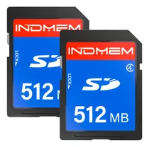 Tarjeta Sd 512 Mb Clase 4 Memoria Flash S Mlc Stanard Secure