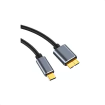 Cable Datos Usb C 3.0 - Usb Micro B Disco Duro Hdd / Ssd 1m