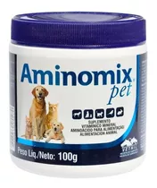 Complexo Vitamínico Aminomix Pet Vetnil 100g - Lojamultitec