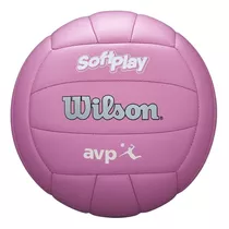 Balón Volleyball Wilson Soft Play Tamaño 5 Rosado // Bamo