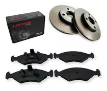 Kit Discos Y Pastillas Ford Fiesta 2002-2008 1.6 Sin Abs Del