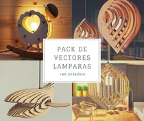 Pack Lamparas Vectores Corte Laser Router Cnc Dxf Mdf Corel