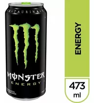 Monster Energy Green Lata 473ml Energizante Taurina +cafeina