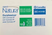 10 Placa 45 Mm Ostomia Convexa 413183 Convatec -deltamed