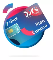 Diri Sim Recargable Conoce 10 Gb + Redes 7 Días Chip