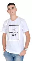 Remera Personalizada 100% Algodón Estampado Dtg Fotos/imagen