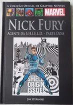 Hq Nick Fury Agente Da Shield  Dois - Capa Preta Salvat 