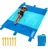 Manta Playa Picnic Camping Impermeable 2x2mt Bolso - El Rey 